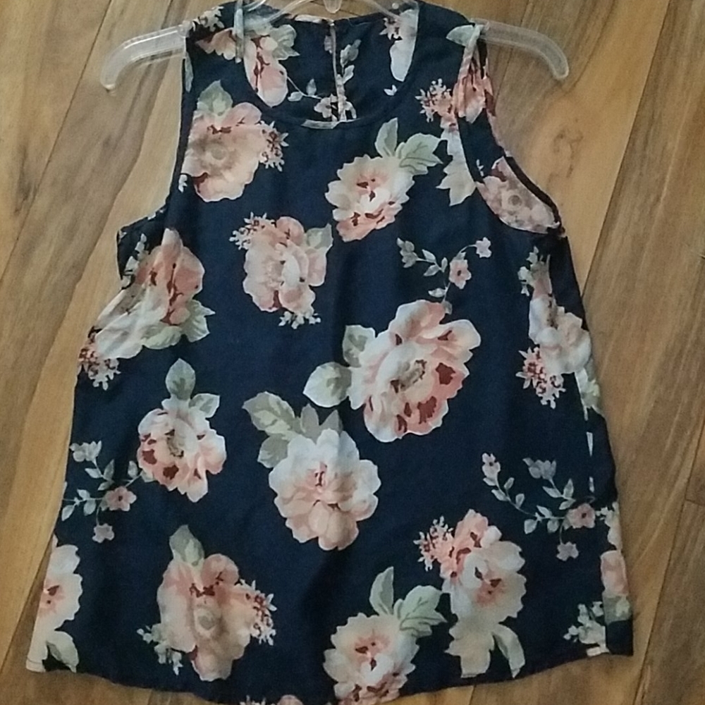 Soft Floral Top